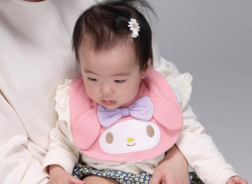Skater Diamond Cut Baby My Bib, Melody, Sanrio, CBBB1-A