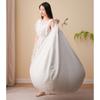 Seat Bean Large Bag Comfortable Lazy Sofa Chair Linen Lounger Couch Gift Tatami