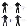 11 Set 6 Styles Casual Suit Shirt Pants Daily Wear Wedding Party Suit Accessories 30cm Doll