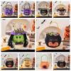 Cloth Pumpkin Candy Bucket Trick or Treat Stuffed Cotton Tote Bags Kawaii Halloween Candy Bag  Kids