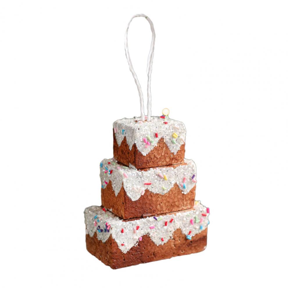 Рождественские украшения разных размеров Высокоточные формы Праздничные 3D пенопластовые рождественские украшения для елки Пряничный человечек для праздника