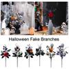 1 шт. Искусственное черное дерево Домашний наполнитель для вазы Настольные черные искусственные ветки Хэллоуин Декоративные