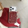 НОВЫЙ ГОД Красный Конь Мечты Корейский Чехол для Телефона для iPhone 17 16e 16 15 14 13 12 11 Air Pro Max X XR 8 7 Plus Роскошная Прозрачная Задняя Крышка