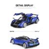 1/32 Pagani Huayra Supercar Diecasts & Toy Vehicles Металлическая модель автомобиля Амортизатор Звук Свет Коллекция Игрушечные машинки Подарок