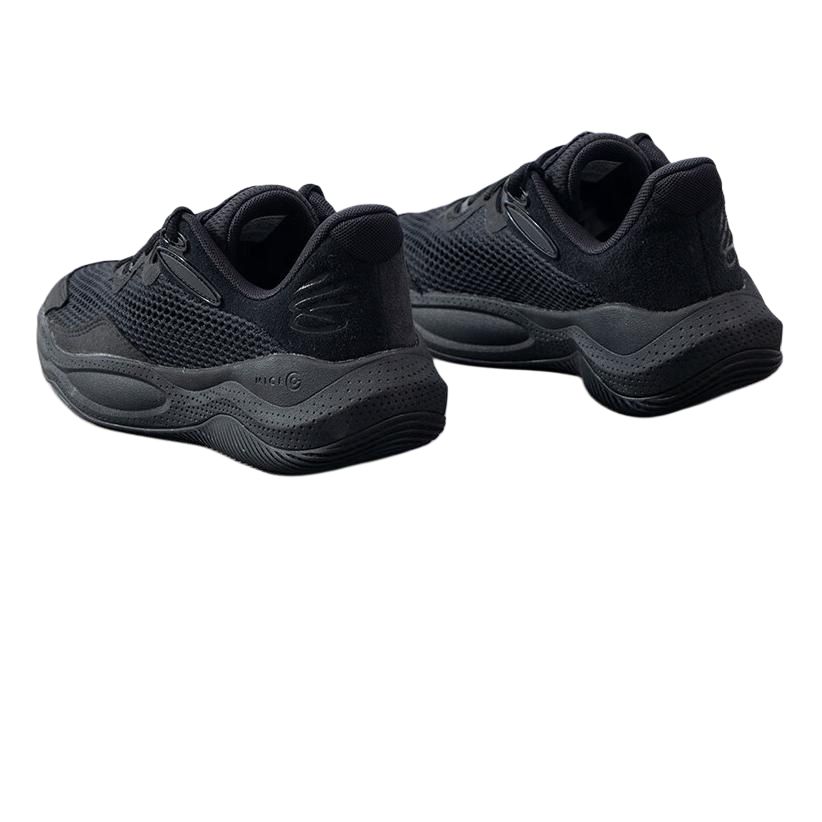 Under Armour Curry Splash 24 Простые Универсальные Удобные Мягкие Спортивные Прочные Дышащие Низкие Баскетбольные Кроссовки Унисекс Черные 3028193-001