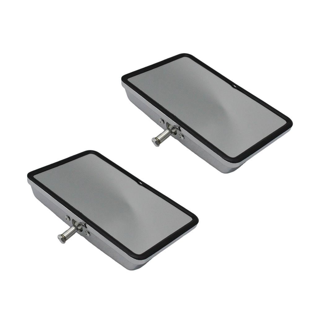 2x Левое и правое зеркало заднего вида передней двери, замена, зеркало заднего вида водителя и пассажира для Land Cruiser 70 75 78 UTE