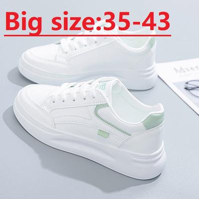 2024 женская обувь летняя толстая подошва белая весна осень дышащая платформа теннисные женские трендовые круглые женские повседневные кроссовки