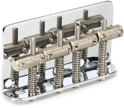 Детали Pure Vintage Precision Bridge '58 Bass® Assembly, никель/хром