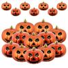 3pcs Vintage Pumpkin Hanging Ornaments Plastic Halloween Tree Decorations  Home Decoration