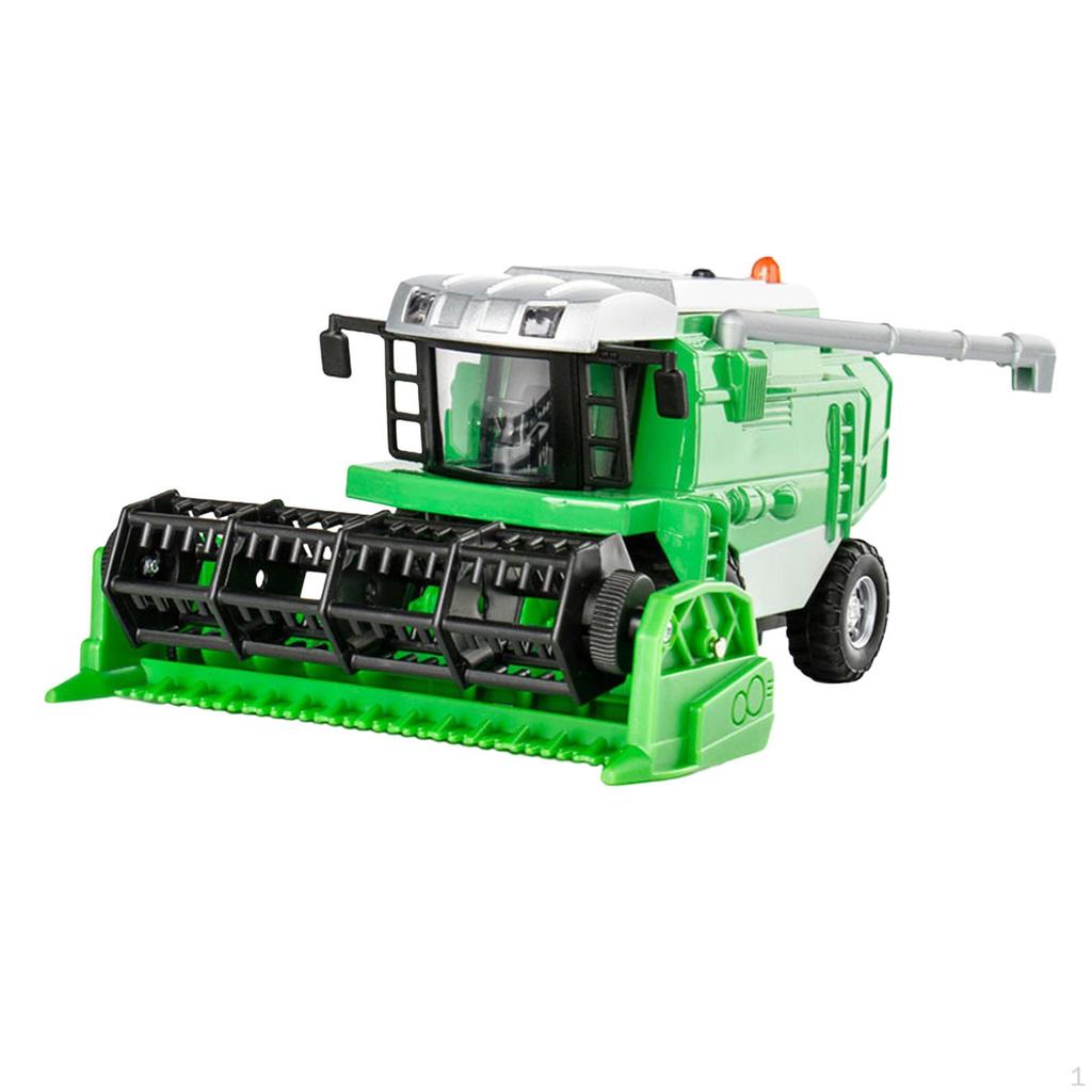 Combine Harvester Small Farm Car Toy Tractor Simulation for Kids Children Boys Girls