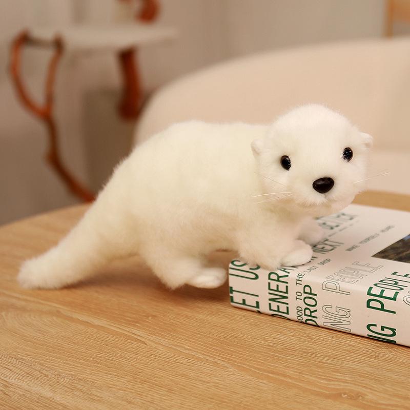 Милая милая кукла выдра плюшевая игрушка кукла морская выдра детская успокаивающая тряпичная кукла подарок на день рождения для девочки