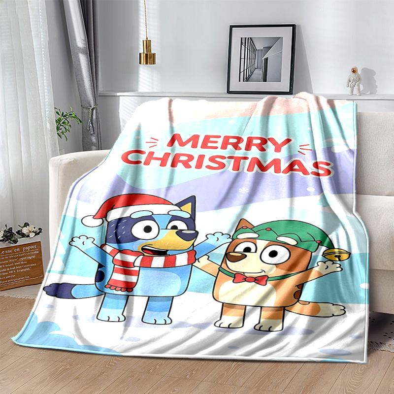1Pc Christmas Friends Winter Blanket Soft And Comfortable Casual Warm Camping Travel Christmas Halloween Gift M92110