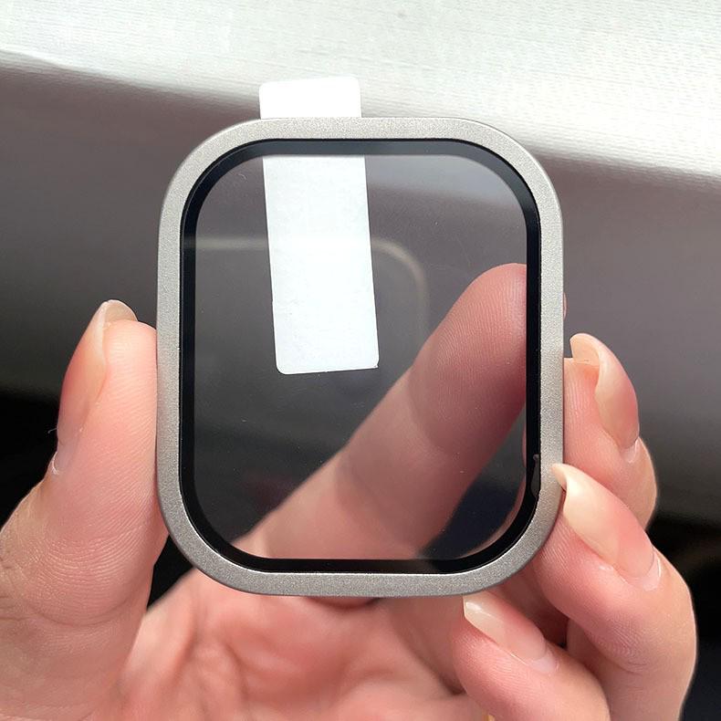 Apple Watch Ultra HD Закаленная пленка и протектор безеля из титанового сплава 49 мм