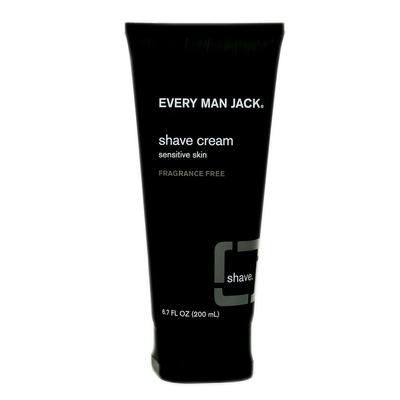 Крем для бритья Everyman Jack для чувствительной кожи, без запаха, 200 мл, 1 шт.