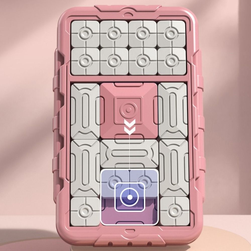 Educational Huarong Road Magnetic Board Montessori Classical Intelligence Jigsaw Teaching Toy