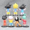 Adorable Q Version Childhood Goten And Trunks Dragon Ball Figurines Pvc Collectibles