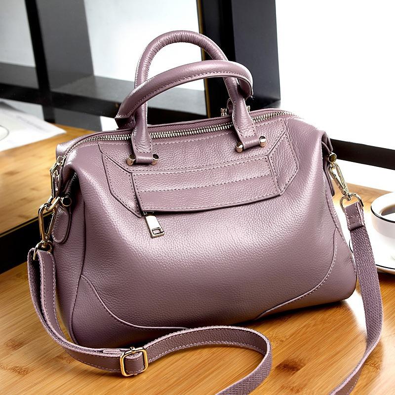 Сумка из натуральной кожи, модная женская сумка через плечо из коровьей кожи, сумка через плечо