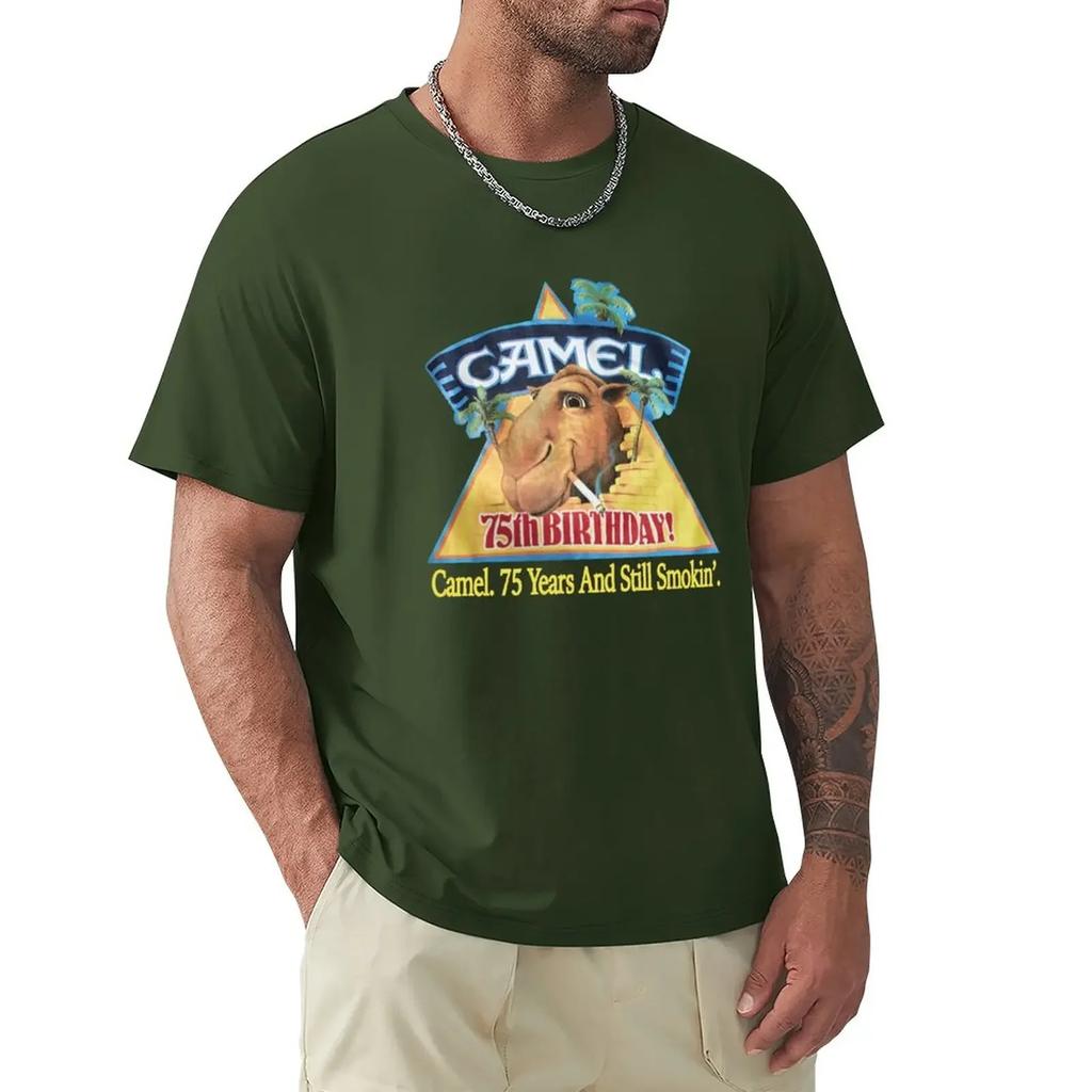 Карманные сигареты Camel Серый Deadstock Джо Кэмел Футболка заготовки футболки мужские смешные футболки