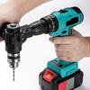 Drill Chuck Corner Non Slip Handle Effortlessly Use Metal Practical Universal Screwdriver Electric Accessories for Repair Work