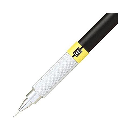 Механический карандаш Mitsubishi Pencil Drafting 0.3 мм Черный M3552.24 Рифленая рукоятка Сбалансированный центр тяжести Наконечник 4 мм Кнопочный тип С ластиком Стержень HB