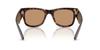 Солнцезащитные очки Wayfarer Mega Havana Brown 0RB0840SF Поляризационные [Ray-Ban] 902/5352