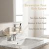 Water Drainage Faucet Storage Shelf Mesh Counter Organizer Universal Sink Shelf Box  Washstand