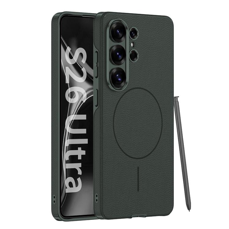GKK Four Curves Vegan Leather Magnetic Slim Ring Full Coverage Phone Case