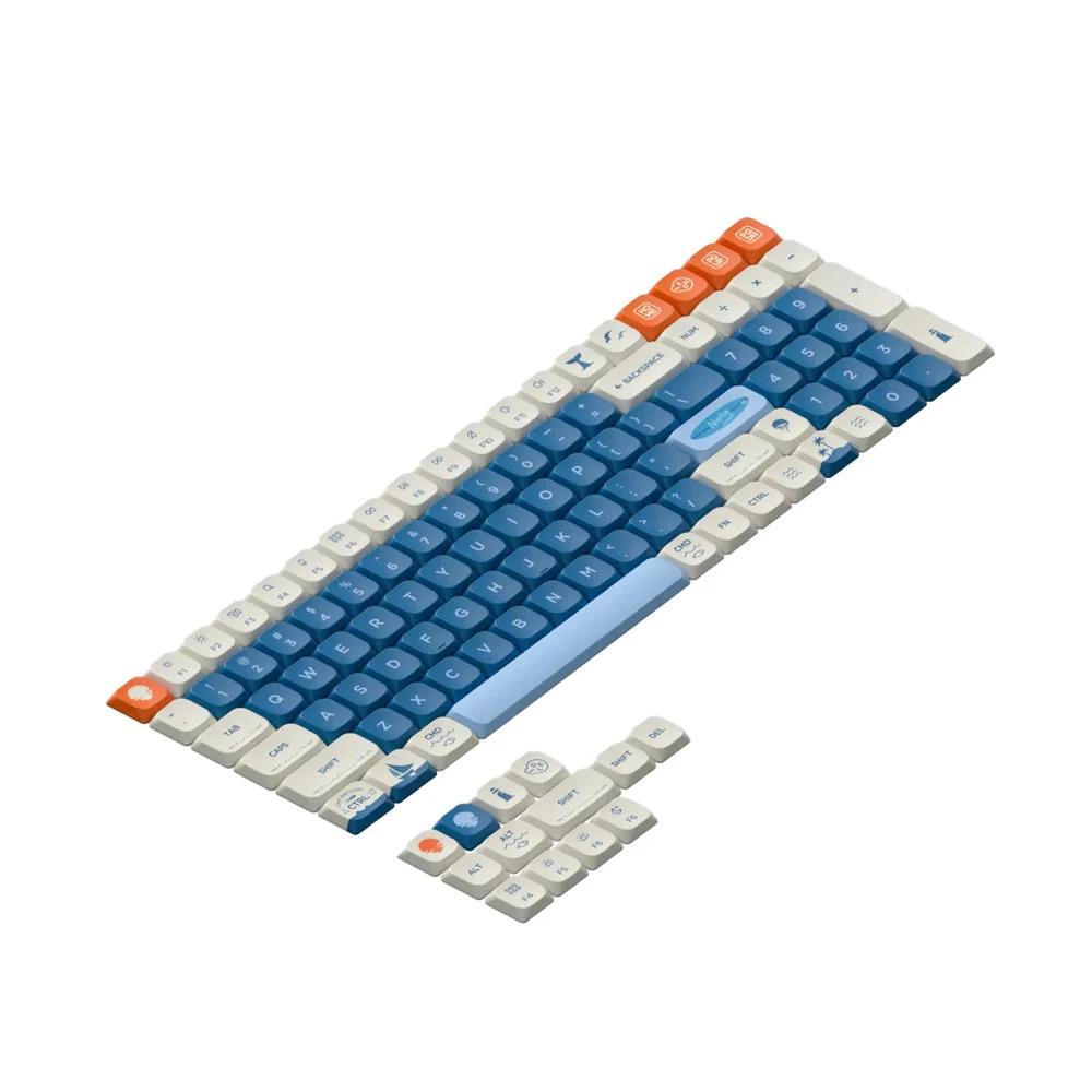 Nuphy - Shiokaze nSA Dye-sub PBT Keycaps - Keycaps for Shiokaze Mechanical Keyboard