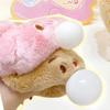 Милый медведь-масло, выдавливающий мыльные пузыри, плюшевая игрушка, кукла, брелок, рюкзак, подвеска, мягкий, набитый кремом, брелок, аксессуары, подарки