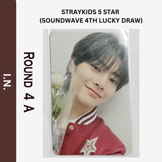 Stray Kids Фотокарточки с 5 звездами счастливого розыгрыша