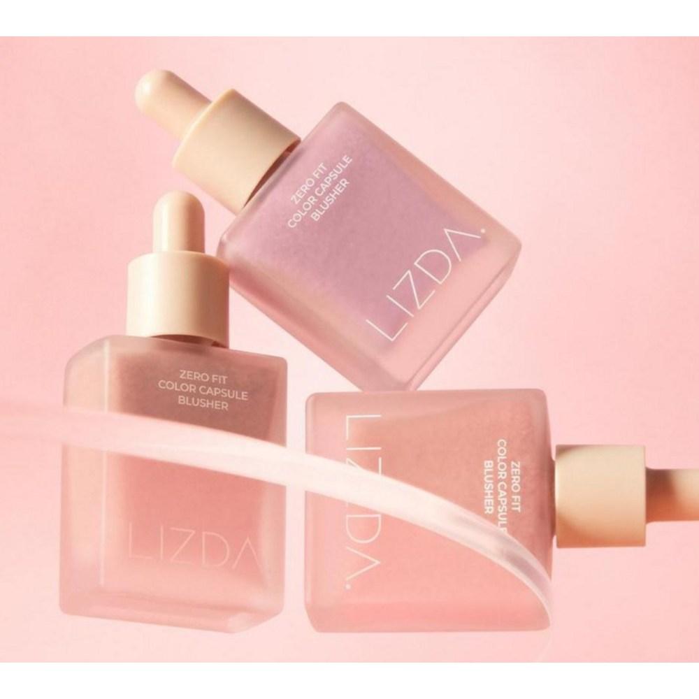Lizda Zero Fit Color Capsule Blusher 10мл, нюдовый персиковый, 1 шт.