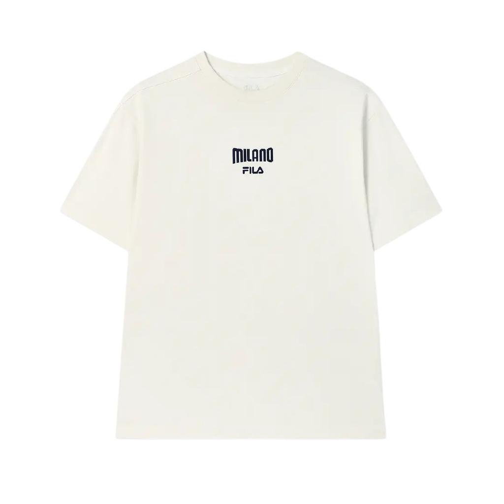 Новая коллекция FILA MILANO Весна-Лето 2025 Мужская футболка F11M535102F-WT
