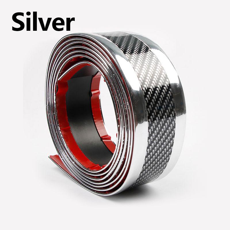 Автомобильный Стайлинг, устойчивый к царапинам, углеродное волокно, резина, автомобильные наклейки, защита порога, дверной протектор, товары