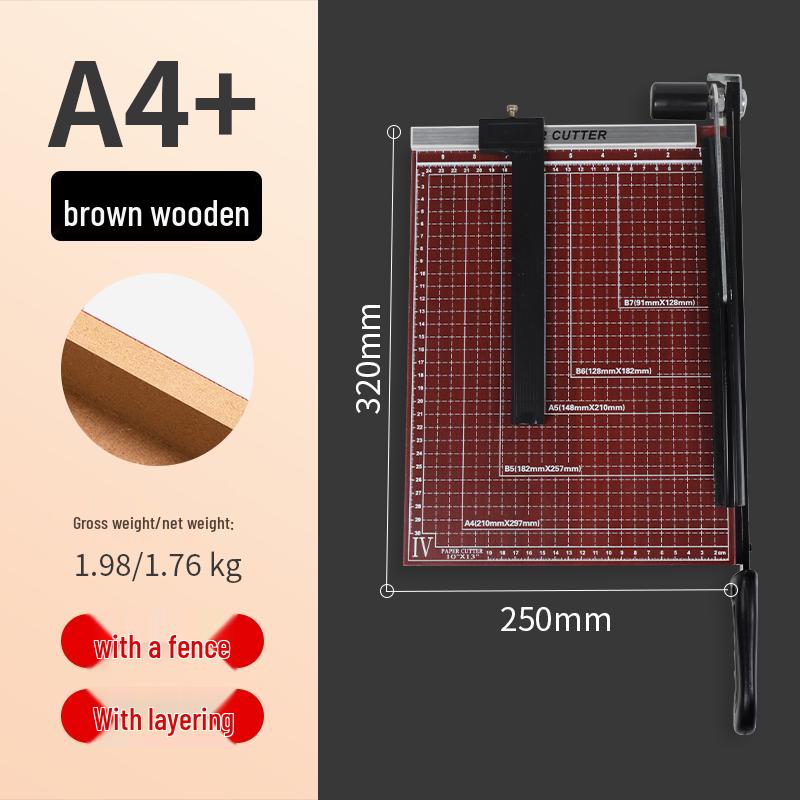 A4 Guillotine Paper Cutter for Office and Home