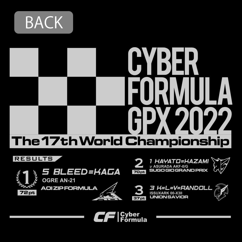 Cospa New Century GPX Cyber Formula SIN 17th WGP Memorial Thin Dry Parka ЧЕРНАЯ размер S [Официальный]