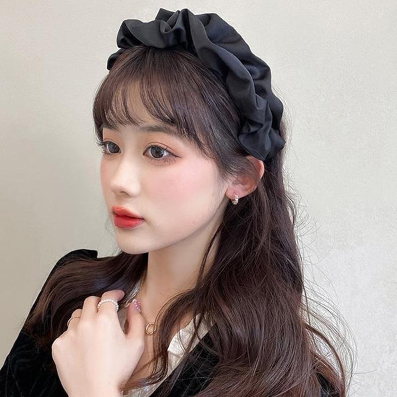 Роскошные атласные повязки на голову Женская модная заколка для волос Винтажная стильная заколка Женские аксессуары для волос