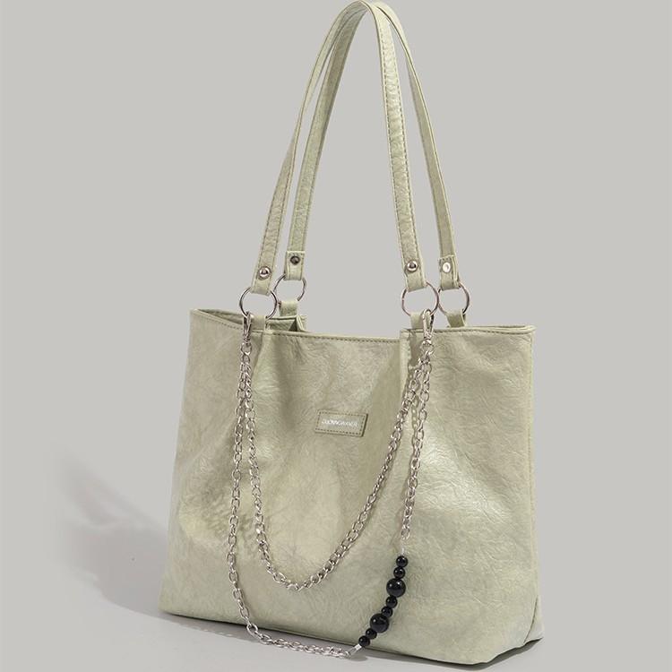 Сумка-тоут большой вместимости женская 2025 новая специального дизайна текстурная подмышечная сумка через плечо продвинутая текстура все сочетается большая сумка