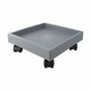 1pc Square Flower Pot Bottom Support Movable Wheel Tray Flower Pot for Outdoor