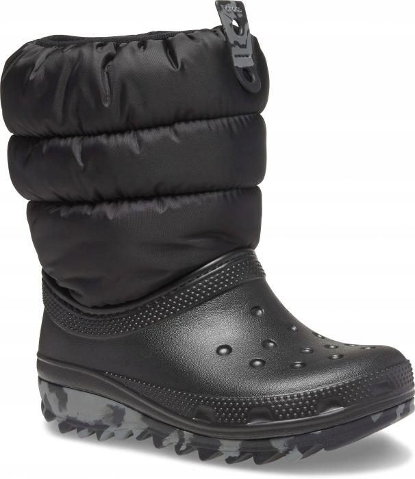 Crocs Classic Neo Puff Boot K 207684 |C12/Eu 29-30| Black