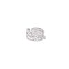 Diamond-Encrusted Multi-Layer Zir*****Pen Ring, Women'S Light Luxury Niche Design, Personalized High-End Index Finger Ring.