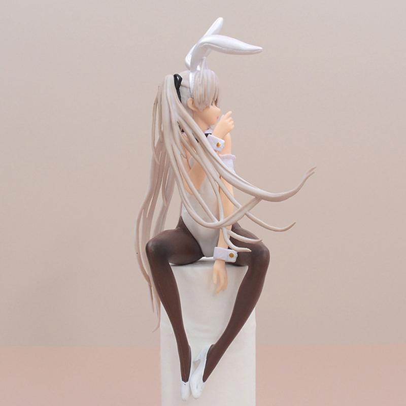 Anime Figure Kasugano Sora Sexy Bunny Girl PVC Action Ollectible Model Decor Car Ornaments Toy