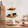 Cake Stands For Dessert Table 3-Tier Dessert Stands For Party Dessert Table Display Set Oval Tiered Cupcake Stand Cake Display