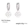 Cazador Animal Dog Cat Paw Footprint Earrings for Women Stainless Steel Flamingo Drop Earrings Jewelry Birthday Gift 2026