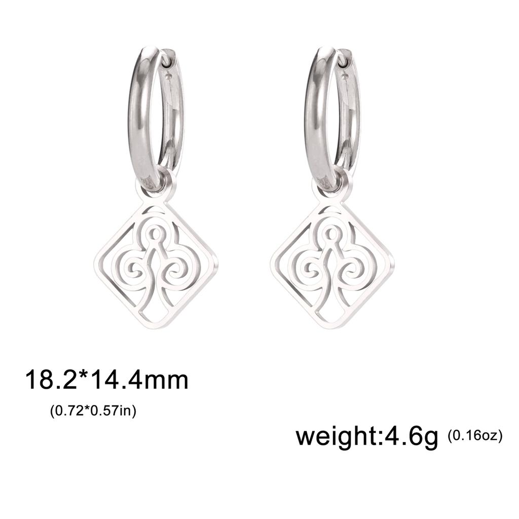 Cazador Animal Dog Cat Paw Footprint Earrings for Women Stainless Steel Flamingo Drop Earrings Jewelry Birthday Gift 2026