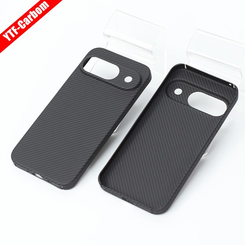 YTF-Carbon Carbon fiber case for Google Pixel 9 Pro XL Anti-fall Aramid Fiber case  Design Pixel 9 cover Thin and light Magnetic