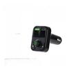 X3 Car Mobile Phone Charger with FM Bluetooth Transmitter