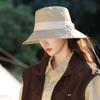 Летняя новая шляпа модная женская солнцезащитная шляпа-ведро летняя уличная дышащая шляпа от солнца
