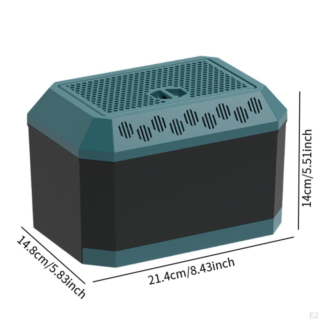 Reptile Feeding Box Enclosure Cage Breathable Tank Hatching Case, Terrarium Animal Habitat