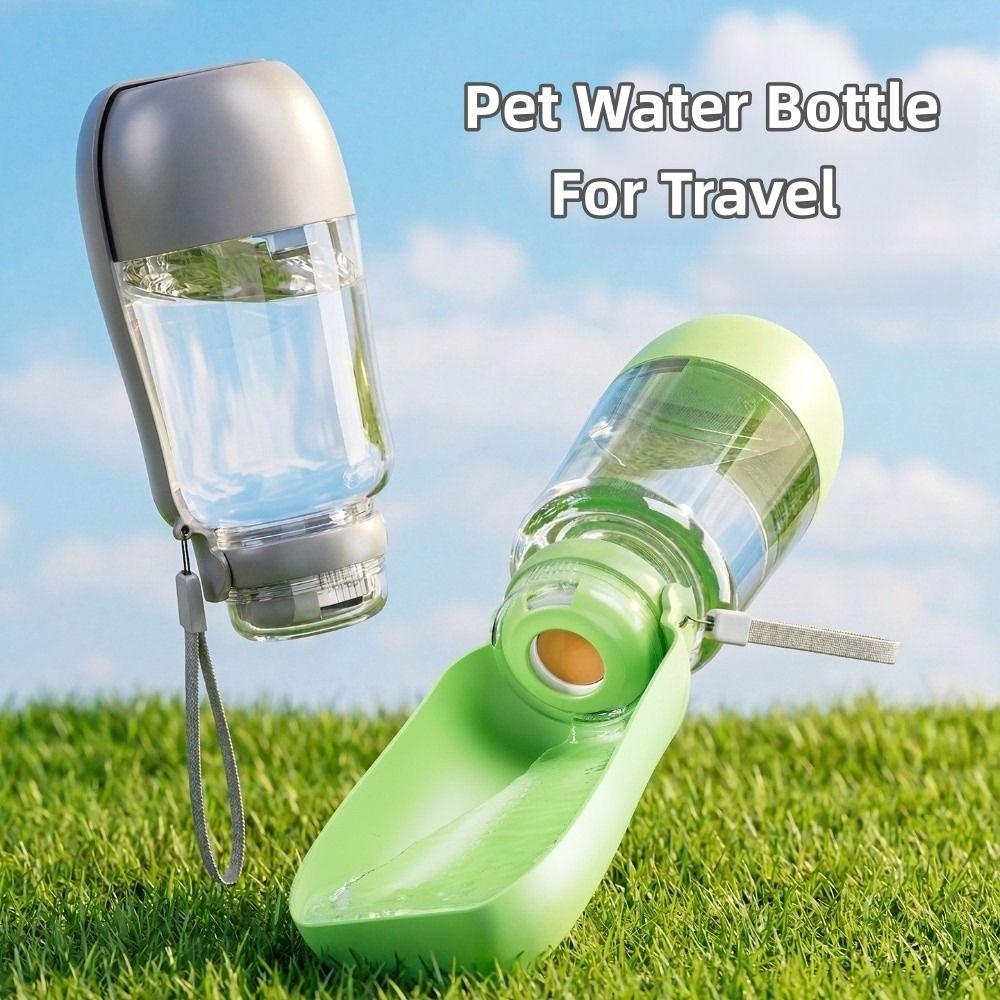 Leak-Proof Pet Travel Drinker 2-In-1 Portable Dog Bottle New Outdoor Hydration Cup Outdoor Walks