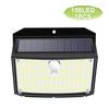 Solar Lights Outdoor 158 LED Solar Wall Lamp Waterproof Wireless Motion Sensor Security 3 Modes Garden Fence Yard Deck Garage